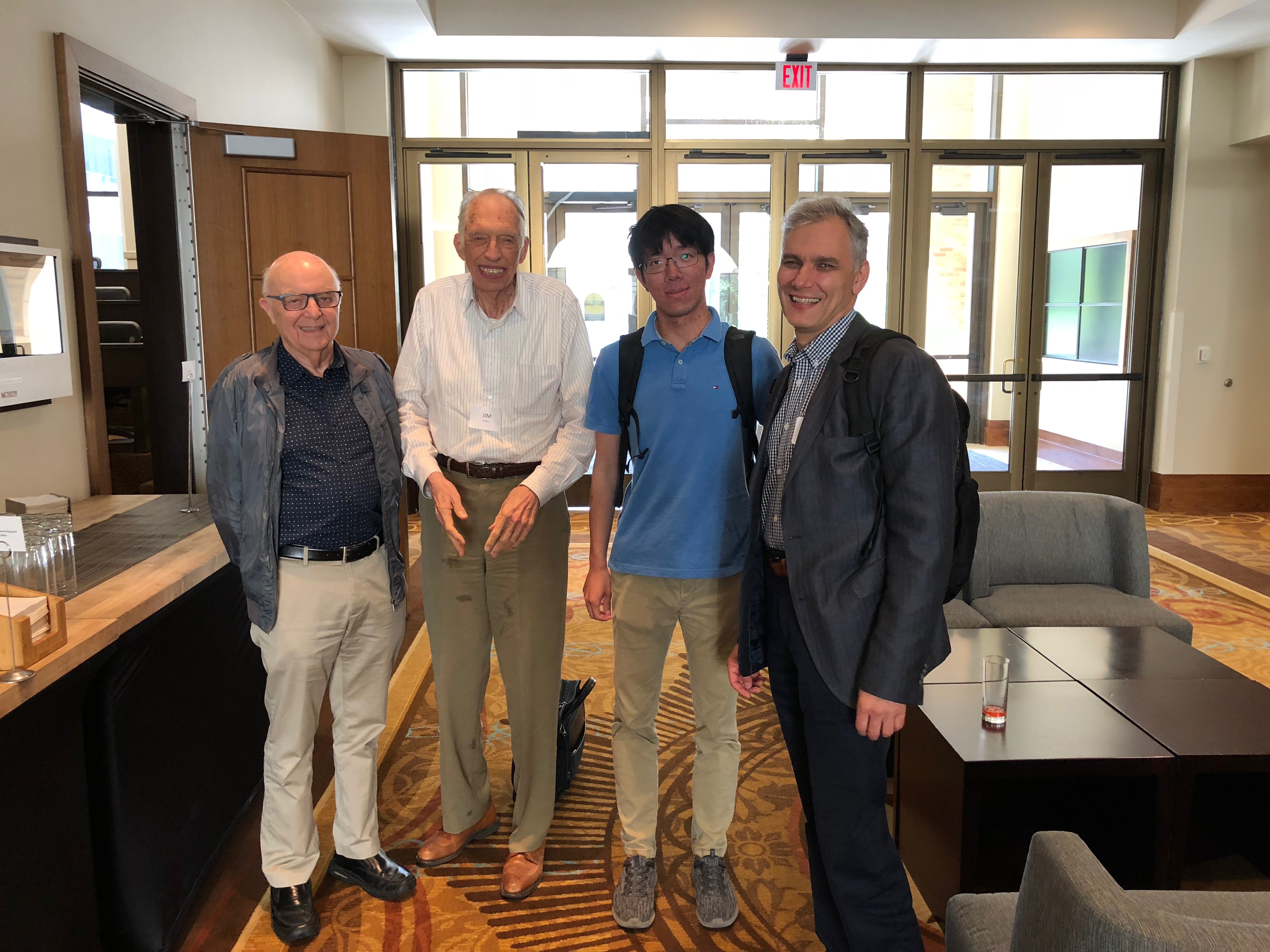 Marvin Cohen, Jim Phillips, Wente, and Alex.